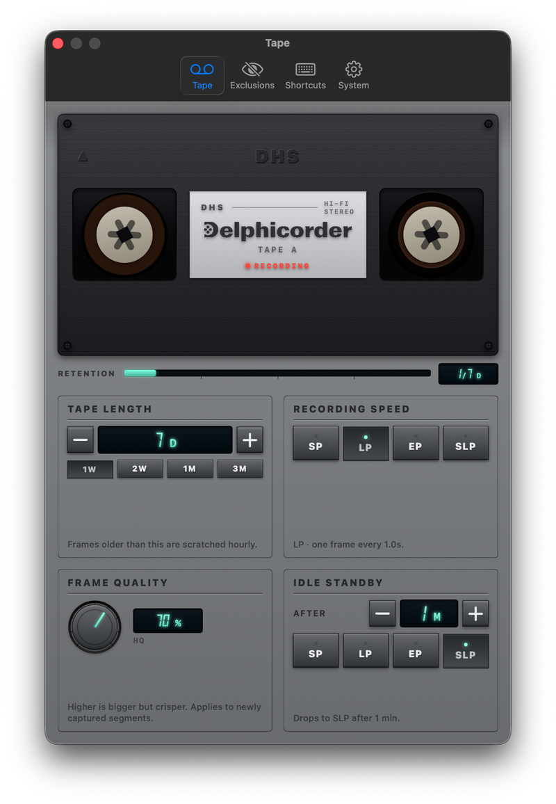 DELPHICORDER detail 2