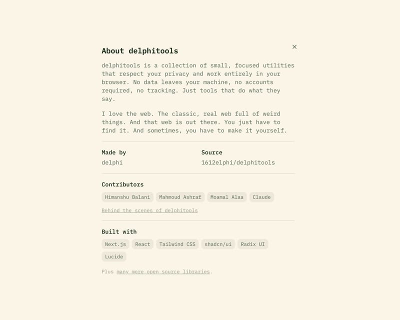 DELPHITOOLS detail 2